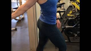 Flexibility standing bicep stretch using doorway [upl. by Addis848]