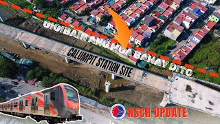 NSCR Calumpit Update Meron Palang Idedemolish na KABAHAYAN sa Gilid ng Calumpit Station [upl. by Ennaecarg]