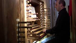 Couperin  Chaconne en sol mineur Basilica di San Domenico Dom Bedos organ Rieti [upl. by Oterol]