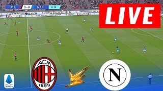 🔴IN DIRETTA Milan VS Napoli I ⚽Serie A Round 10 2024 PARTITA COMPLETA🏆Streaming LIVE Oggi [upl. by Elinore939]