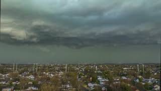 Cinnaminson NJ Tornado on April 1 2023  Cinnaminson NJ 4K [upl. by Samled]