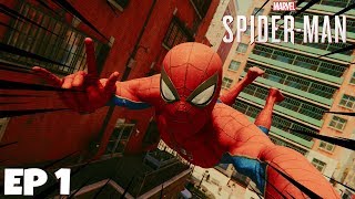 O INICIO DO NOVO SPIDERMAN  PS4 Pro [upl. by Anaujik]