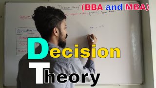 Decision theory under uncertainty  Maximax Maximin Minimax Regret Laplace and Hurwicz Criterion [upl. by Danette888]