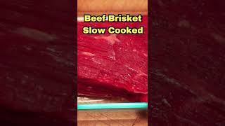 Beef Brisket Slow Cooker 1 barbeque beefbrisket slowcooker [upl. by Vaientina]