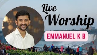 Live Worship  Emmanuel K B  Praise and Worship  Malayalam christian songs [upl. by Broucek435]