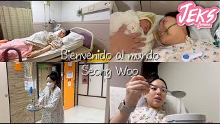 El nacimiento de nuestro bebé 😭  Parto por cesárea  5 días hospitalizada vlog [upl. by Tasiana737]