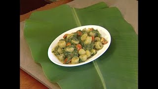 Mangeons Veg  Sweet Scones  Callaloo with Banana amp Jus au fruits de cythère [upl. by Isleen]