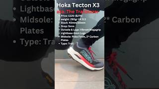 Hoka Tecton X 3  Changing Trail running forever [upl. by Nnylyram980]