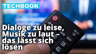 Ton am Fernseher verbessern So einfach gehts  TECHBOOK [upl. by Sluiter]