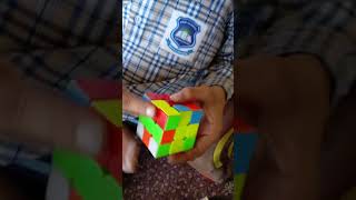 How to solve a rubiks cube cube rubikcube [upl. by Eentrok828]