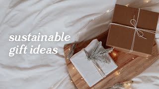 minimal amp sustainable christmas gift ideas 🤍🌿 [upl. by Ramyaj]