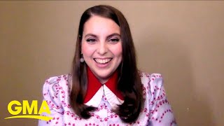 Beanie Feldstein talks ‘Impeachment American Crime Story’ l GMA [upl. by Ahtnama32]