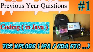 TCS Xplore 2023  Hands on practice problem IPA previous year Problem 1 tcs tcsdigital tcsion [upl. by Conney]