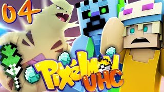 TROVIAMO I DIAMANTI E SFIDIAMO LA PALESTRA TERRA  Minecraft PIXELMON UHC ITA 4 w Tano [upl. by Nelly]