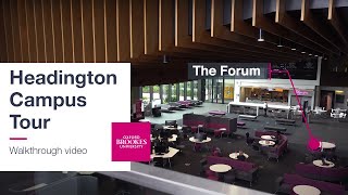 Headington Campus Tour  Oxford Brookes University [upl. by Halda189]