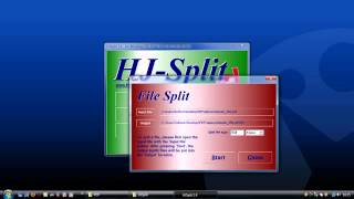 How to use HJSplit [upl. by Tressia]