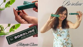 Boroline Antiseptic Cream Uses BOROLINE Antiseptic Ayurvedic Cream  How to use Boroline Cream [upl. by Eeleak659]