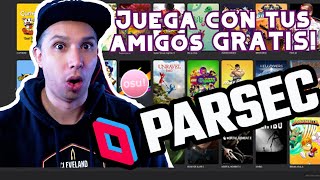 PARSEC GRATIS  COMO JUGAR CON TUS AMIGOS CUALQUIER JUEGO DE PC [upl. by Wylen]