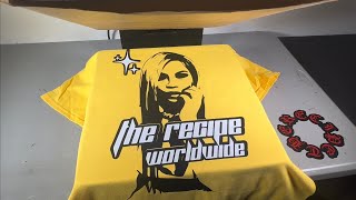 How To Design In Cricut Design Space  Making T Shirts with HTV amp Heat Press [upl. by Yraillih]