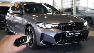 2023 BMW 3 Series LCI Touring 330e 292hp  Sound amp Visual Review [upl. by Burnight]