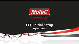 GP Lite ECU Initial Setup Engine Details [upl. by Jenei]