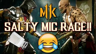 SALTY MIC RAGE  Mortal Kombat 11 [upl. by Gobert299]