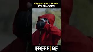 Top 3 Biggest Face reveal Youtubers 😱🤔  freefire facts trend freefireshorts [upl. by Akemeuwkuhc]