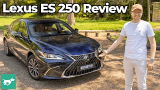 Lexus ES 250 2022 review  entrylevel petrol luxury sedan tested  Chasing Cars [upl. by Masson]