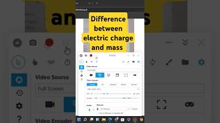 Difference Between electric charge and massclass 12th physicselectrostatics [upl. by Ribble]