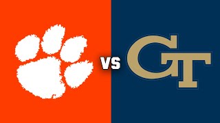 3 Clemson vs Georgia Tech  2018 CFB Highlights [upl. by Pallaton]