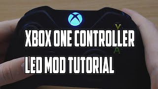 Xbox One Controller Custom LED Light Tutorial [upl. by Devy]