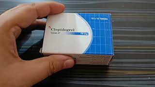 Clopidogrel 75 mg Tablet Benefits Uses Side effects Dosage  Review Remedy [upl. by Tamas387]