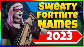 100 SweatyTryhard Fortnite NamesClan Names 2023 Not Taken [upl. by Adnovay]