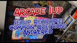 Arcade 1Up RetroPie Raspberry Pi 3 Setup Common Questions [upl. by Cynde]