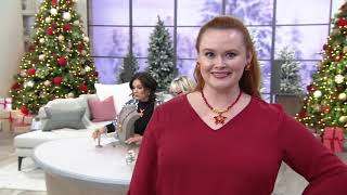 Kirks Folly Poinsettia Passion Magnetic Enhancer on QVC [upl. by Amikat]