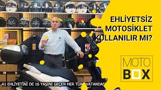 Ehliyetsiz Motosiklet Kullanabilir Miyim I Ehliyetsiz Motor Kullanma [upl. by Fevre]