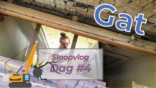 Leiding Afdoppen Origami en een Gat in de Badkamer  Sloop Vlog 4 [upl. by Olivie]