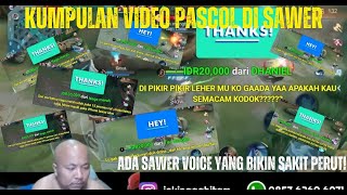 KUMPULAN VIDEO PASCOL DI SAWER ll VIDEO PASCOL MARAH MARAH LUCU VOICE SUARA BIKIN NGAKAK [upl. by Euginomod]