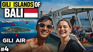 Amazing Fun in Gili islands of Bali Indonesia 🇮🇩  Bali Trip Guide 2024 [upl. by Hyps]