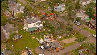 Travel along the tornado path in Rome NY [upl. by Katie]