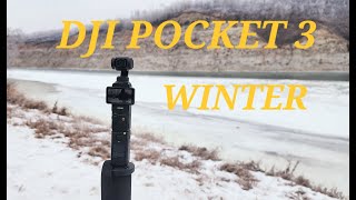 DJI Pocket 3 In Alberta Cold Winter Weather [upl. by Llemor]