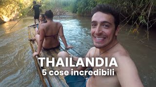 VIAGGIO IN THAILANDIA 5 cose da fare [upl. by Krall696]