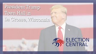 LIVE REPLAY Donald Trump Town Hall w Tulsi Gabbard in La Crosse Wisconsin Aug 29 [upl. by Enyrhtac]