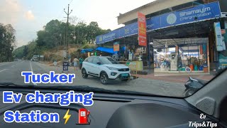 Tucker Ev Charging StationKerala⚡⛽ evcharging tucker ernakulam evok chargemod chargingapp [upl. by Hauger]