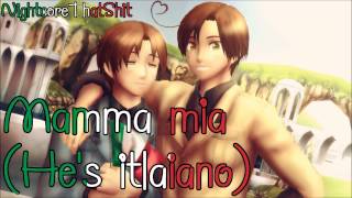 Mamma mia Hes italiano  Nightcore [upl. by Neau]