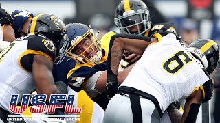 Pittsburgh Maulers vs Memphis Showboats  USFL Highlights  5202023  NBC Sports [upl. by Ayikahs]