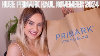 HUGE NEW IN PRIMARK TRY ON HAUL NOVEMBER 2024 PRIMARK HAUL NOVEMBER TRY ON HAUL [upl. by Archangel]