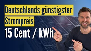 Strompreis 2024 15 Cent pro kWh  So günstig wie vor 20 Jahren [upl. by Neelhsa]