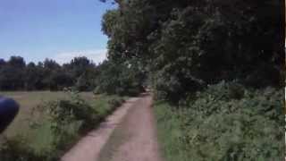 Cycling Stotfold to Sandy  on National Cycle Route 12 [upl. by Eiralam]