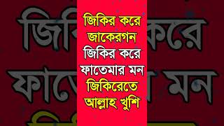 Jikir jari bangla gojol  mohila gojol mohila bokta  mohila der talim jikir  islamic gojol song [upl. by Sulienroc]